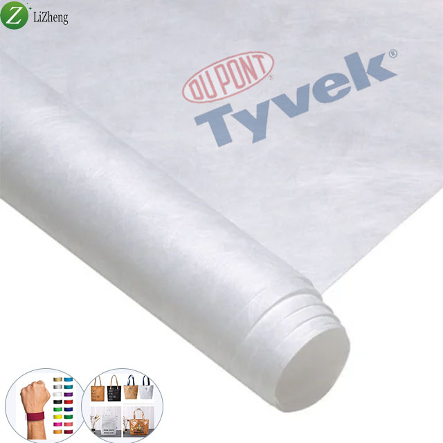 La carta bianca Dupont Tyvek riveste la carta della materia prima 50gsm 60g 70g 80g 90g tyvek 